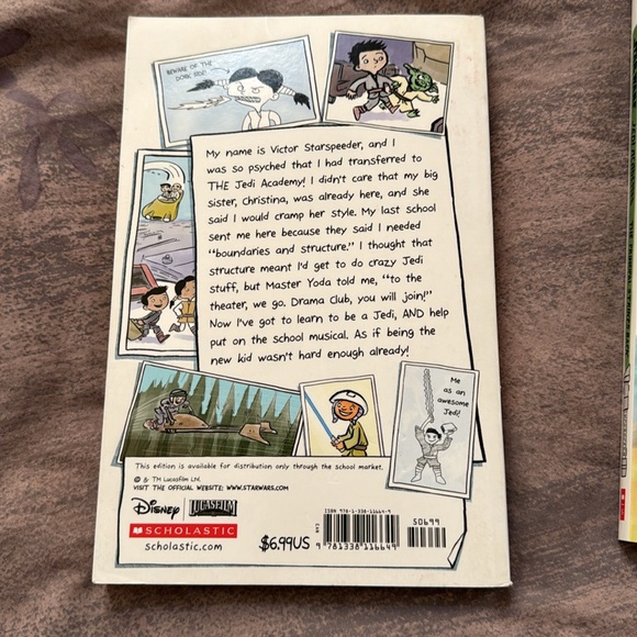 Star Wars Jedi Academy Books - A New Class & The Principal Strikes Back. GUC - Picture 3 of 7
